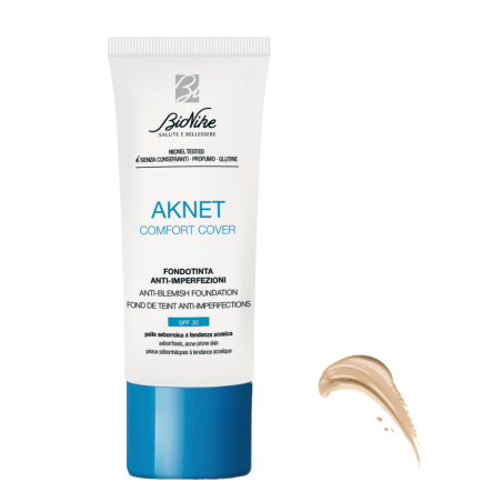 AKNET COMFORT COVER Base Maquillaje Anti-imperfecciones Piel Seborreica. Tubo 30ml