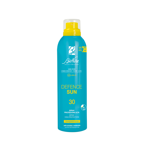 DEFENCE SUN 30 Spray Transparent Touch. Cilindro 200ml. Cód DS10281